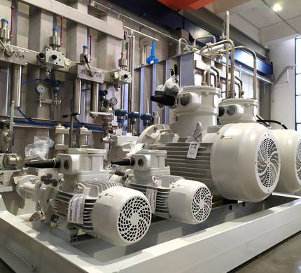 Гидравлическая силовая установка мощностью 55 кВт (взрывозащита)